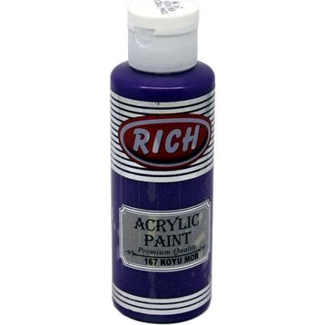 Rich 167 Koyu Mor 120 cc Akrilik Boya