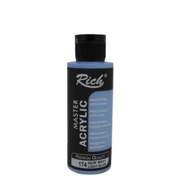 Rich 174 Açık Mavi 120 cc Master Acrylic Akrilik Boya