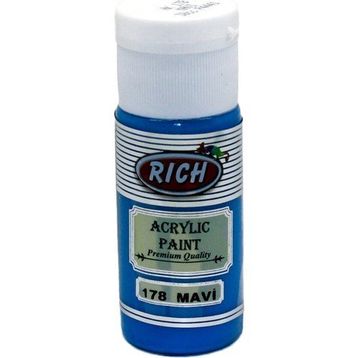 Rich 178 Mavi 130 cc Akrilik Boya