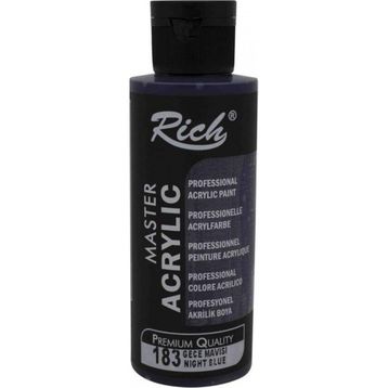 Rich 183 Gece Mavisi 120 cc Akrilik Boya