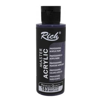 Rich 183 Gece Mavisi 120 cc Akrilik Boya
