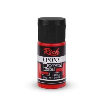 Rich 20 cc Kırmızı Epoksi Pigment Pasta