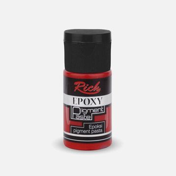 Rich 20 cc Kırmızı Epoksi Pigment Pasta