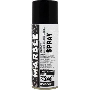 Rich 20011370 Mermer Efekti Beyaz 200 ml Sprey