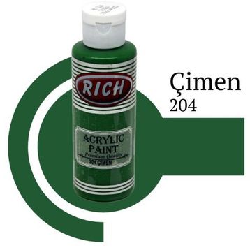 Rich 204 Çimen 130 cc Akrilik Boya