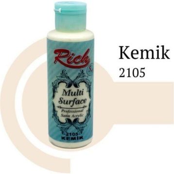 Rich 2105 Kemik 120 CC Multi Surface Akrilik Boya