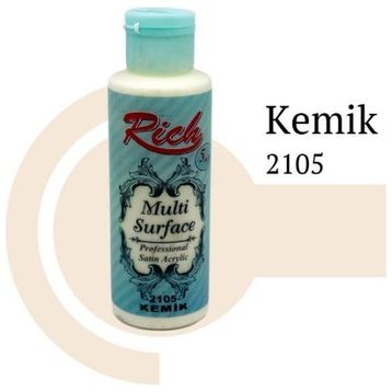 Rich 2105 Kemik 120 CC Multi Surface Akrilik Boya