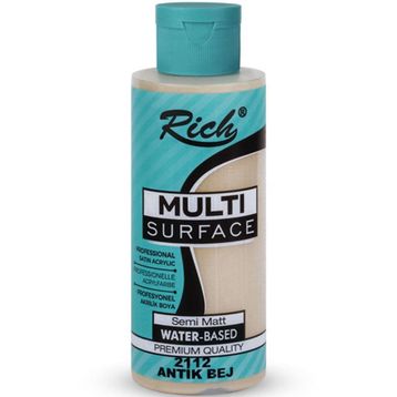 Rich 2112 Antik Bej 120 CC Multi Surface Akrilik Boya