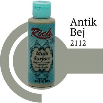 Rich 2112 Antik Bej 120 CC Multi Surface Akrilik Boya