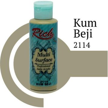 Rich 2114 Kum Beji 120 cc Multi Surface Akrilik Boya
