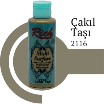 Rich 2116 Çakıl Taşı 120 CC Multi Surface Akrilik Boya
