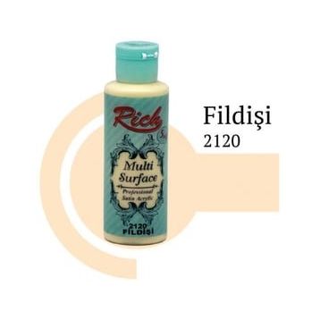 Rich 2120 Fildişi 120 cc Multi Surface Akrilik Boya