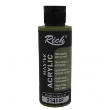 Rich 214 Haki 120 cc Master Acrylic Akrilik Boya
