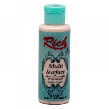 Rich 2146 130 ml Bej Pembe Multi Akrilik Boya
