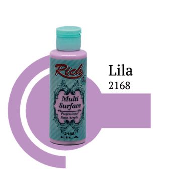 Rich 2168 Lila 130 cc Akrilik Boya