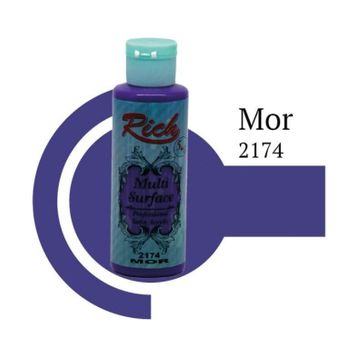 Rich 2174 Mor 130 cc Akrilik Boya