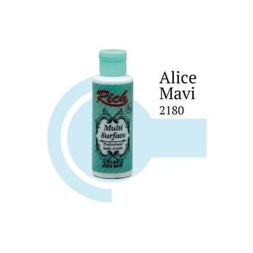 Rich 2180 Alice Mavi 120 cc Multi Surface Akrilik Boya