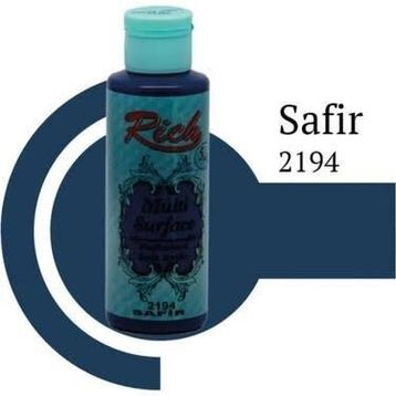 Rich 2194 Safir 120 cc Multi Surface Akrilik Boya