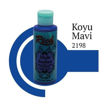 Rich 2198 Koyu Mavi 130 cc Akrilik Boya