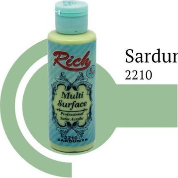 Rich 2210 Multi Surface Sardunya 130 cc Akrilik Boya