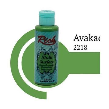 Rich 2218 Avakado 120 cc Multi Surface Akrilik Boya
