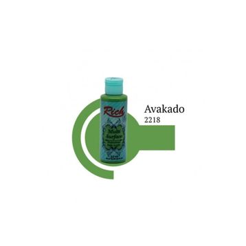 Rich 2218 Avakado 120 cc Multi Surface Akrilik Boya