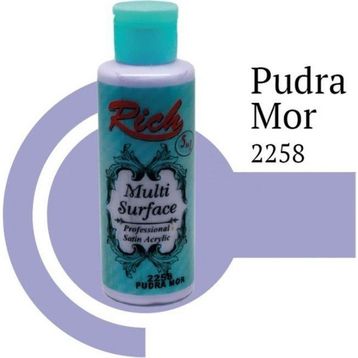 Rich 2258 Pudra Mor 130 cc Akrilik Boya
