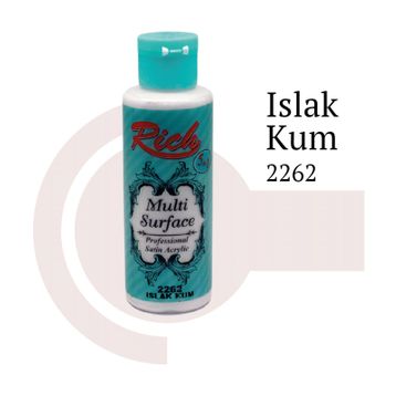 Rich 2262 Islak Kum 120 CC Multi Surface Akrilik Boya