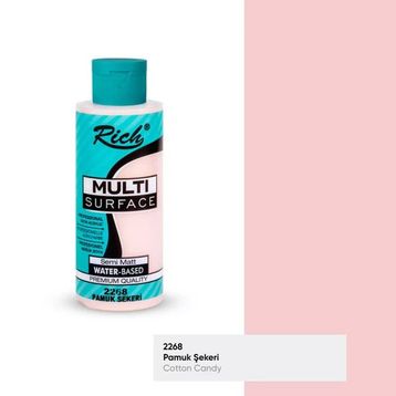 Rich 2268 Multi Pamuk Şekeri 120 cc Akrilik Boya