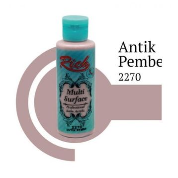Rich 2270 Antik Pembe 120 cc Multi Surface Akrilik Boya