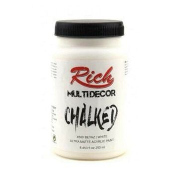 Rich 250 cc Beyaz Multi Decor Chalked Hobi Boyası