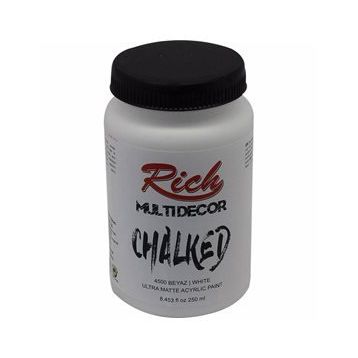 Rich 250 cc Beyaz Multi Decor Chalked Hobi Boyası