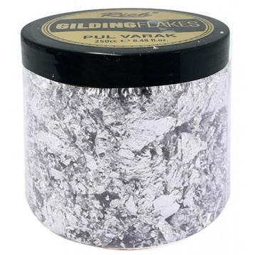 Rich 250 cc Gümüş Gilding Flakes Pul Varak