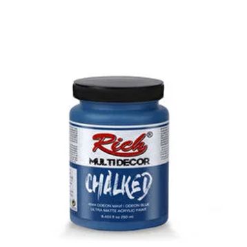 Rich 250 cc Odeon Mavi Multi Decor Chalked Hobi Boyası