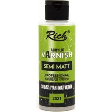 Rich 2521120 cc Su Bazlı Yarı Mat Vernik