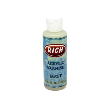 Rich 2522 High Gloss 120 cc Su Bazlı Mat Vernik
