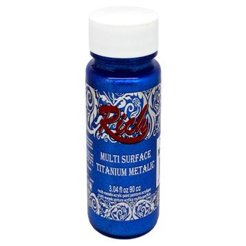 Rich 2562 90 ml Mavi Metalik Akrilik Boya titanium