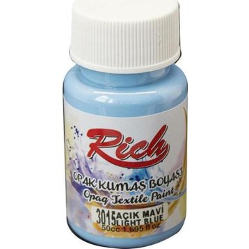 Rich 3476 Açık Mavi 50 cc Akrilik Boya