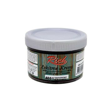 Rich 4001 Antique Cream Kahverengi 160 cc Eskitme Kremi