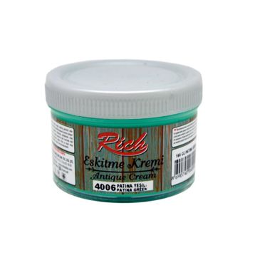 Rich 4006 Antique Cream Patina Green 160 cc Eskitme Kremi