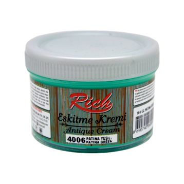 Rich 4006 Antique Cream Patina Green 160 cc Eskitme Kremi