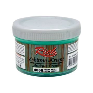 Rich 4006 Antique Cream Patina Green 160 cc Eskitme Kremi