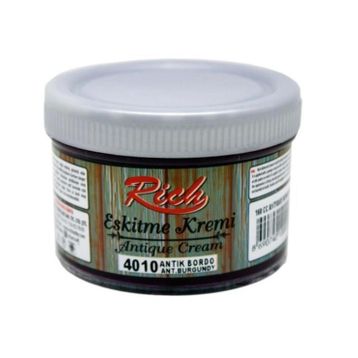 Rich 4010 Antik Bordo 160 ml Eskitme Kremi