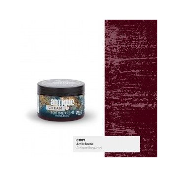 Rich 4010 Antique Cream Antik Bordo 150 cc Eskitme Kremi