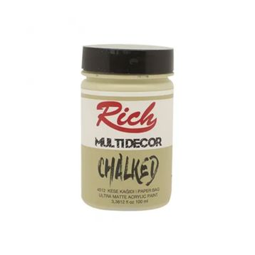 Rich 4512 Kese Kağıdı 100 ml Multi Decor Chalked Akrilik Boya