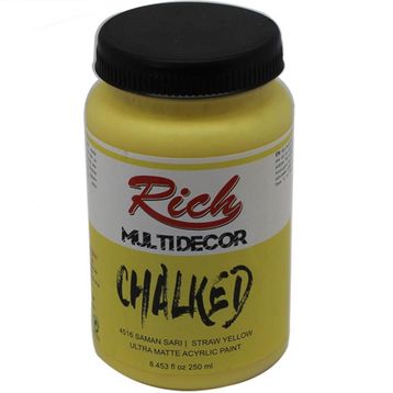 Rich 4516 Saman Sarı Multi Decor Chalked 250 cc Akrilik Boya