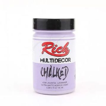 Rich 4536 Eskimiş Mor 100 ml Multi Decor Chalked Akrilik Boya