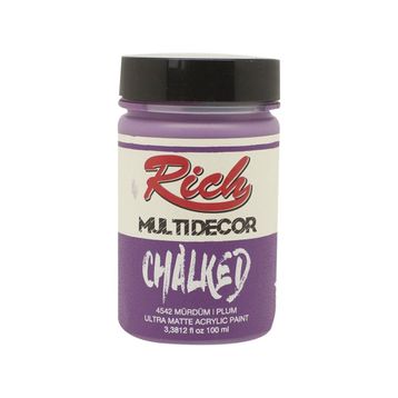 Rich 4542 Mürdüm 100 ml Multi Decor Chalked Akrilik Boya