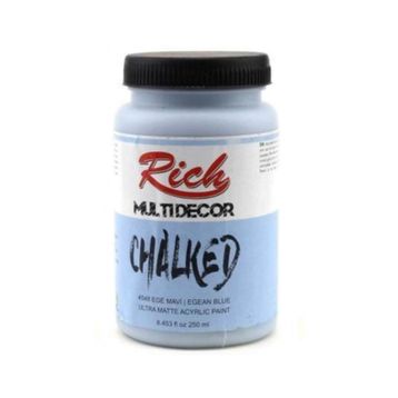 Rich 4548 Ege Mavi Multi Decor Chalked 250 cc Akrilik Boya