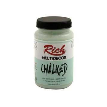 Rich 4562 Soft Yeşil Multi Decor Chalked 250 cc Akrilik Boya